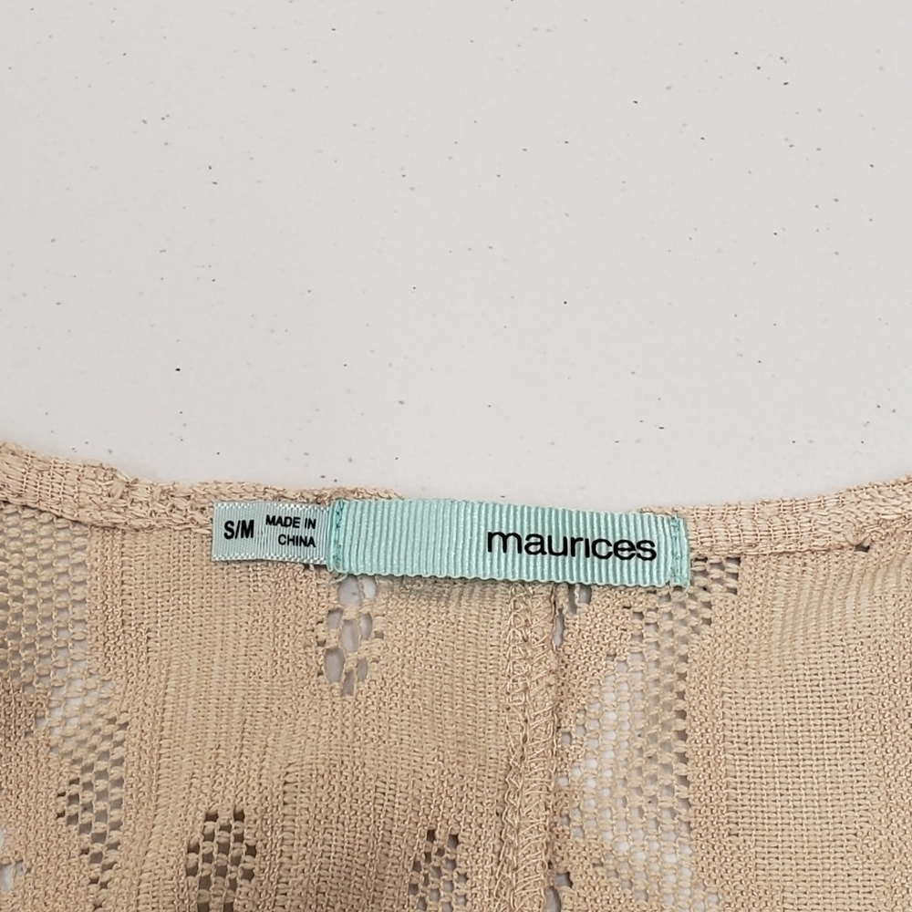Maurices Womens Boho Lace Vest Size Small - Picture 4 of 5